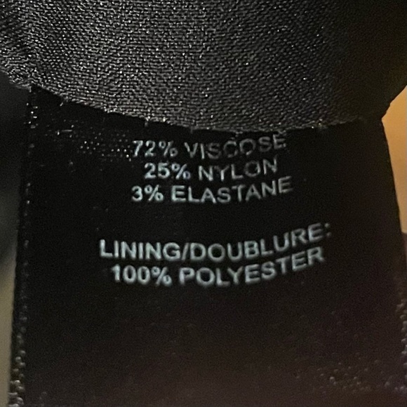 Robert Rodriguez Double Breasted Ponte Black Moto Jacket Size 6 - Picture 10 of 11